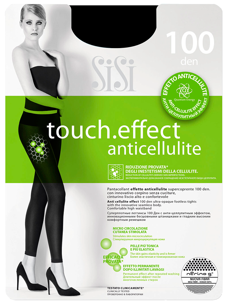 pantacollant TOUCH EFFECT ANTICELLULITE 100, SISI