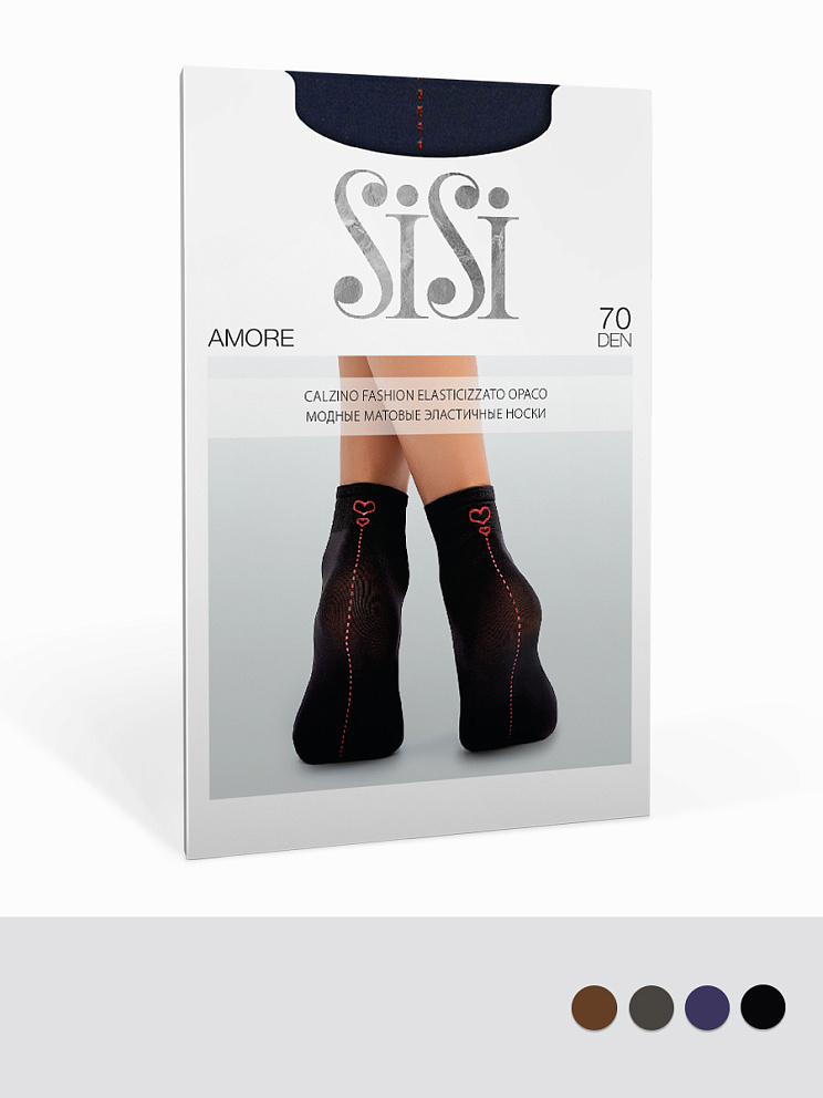 calz. AMORE  70 носки (микрофибра с аппликацией), SISI