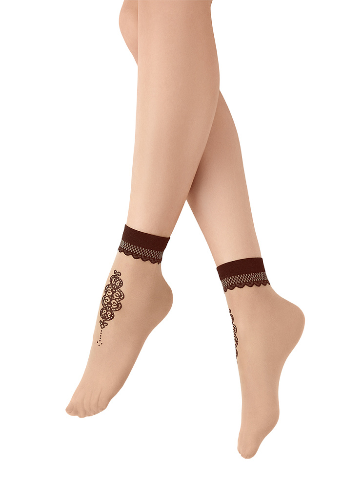 calz. MECHENDI 20 носки (с принтованным орнаментом), SISI