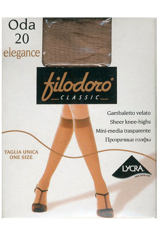 Gamb. ODA 20 Elegance  (гольфы - 2 пары) , FILODORO