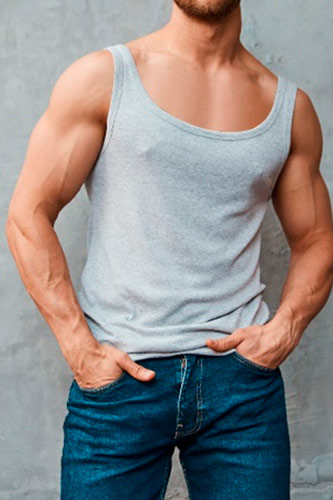 OmB 1312 Майка, COTTON (Рибана), OMSA