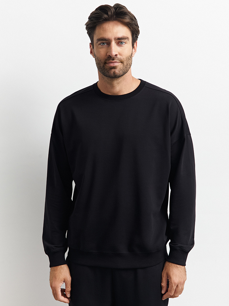 OmU 1912С Свитшот муж. свобод/кроя, CO+EL, OMSA