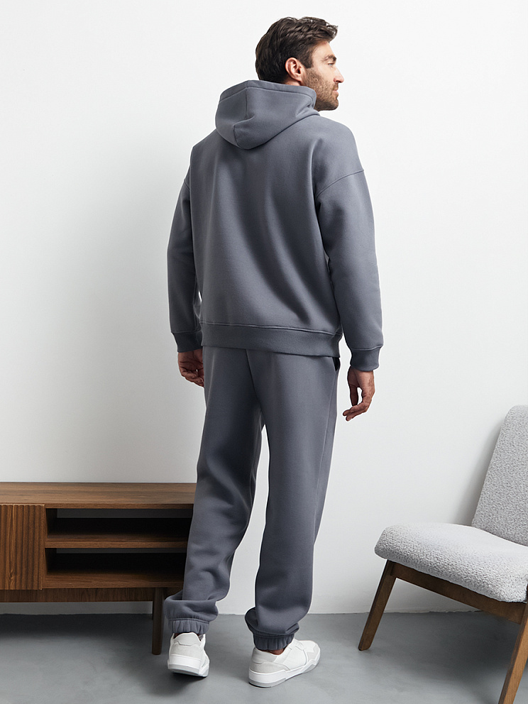 OmU 3235С Брюки джоггеры муж. утепленные, CO+PE, OMSA