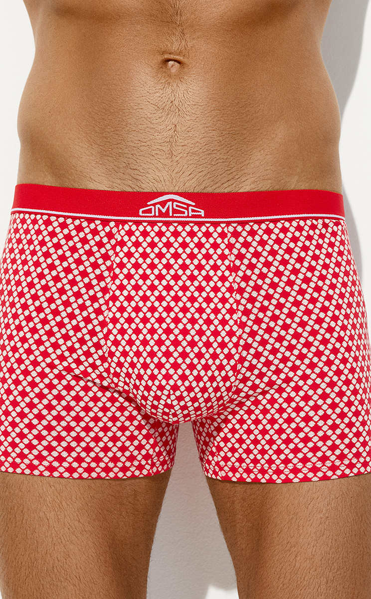  OmU 1234-25B New Year Боксеры муж. с откр.резинкой, CO, OMSA