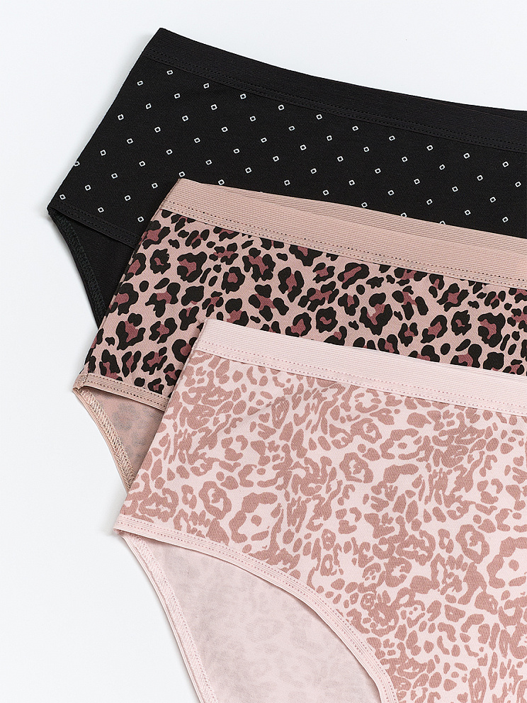 Mi 2221-26 Print Трусы Slip Midi (мультипак 3 шт.), CO, MINIMI