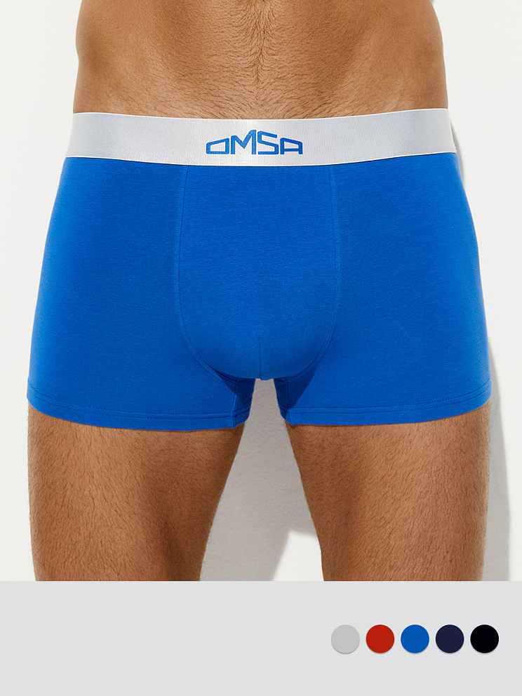 OmB 1265 Боксеры укор. муж. с откр. широкой резинкой, CO, OMSA
