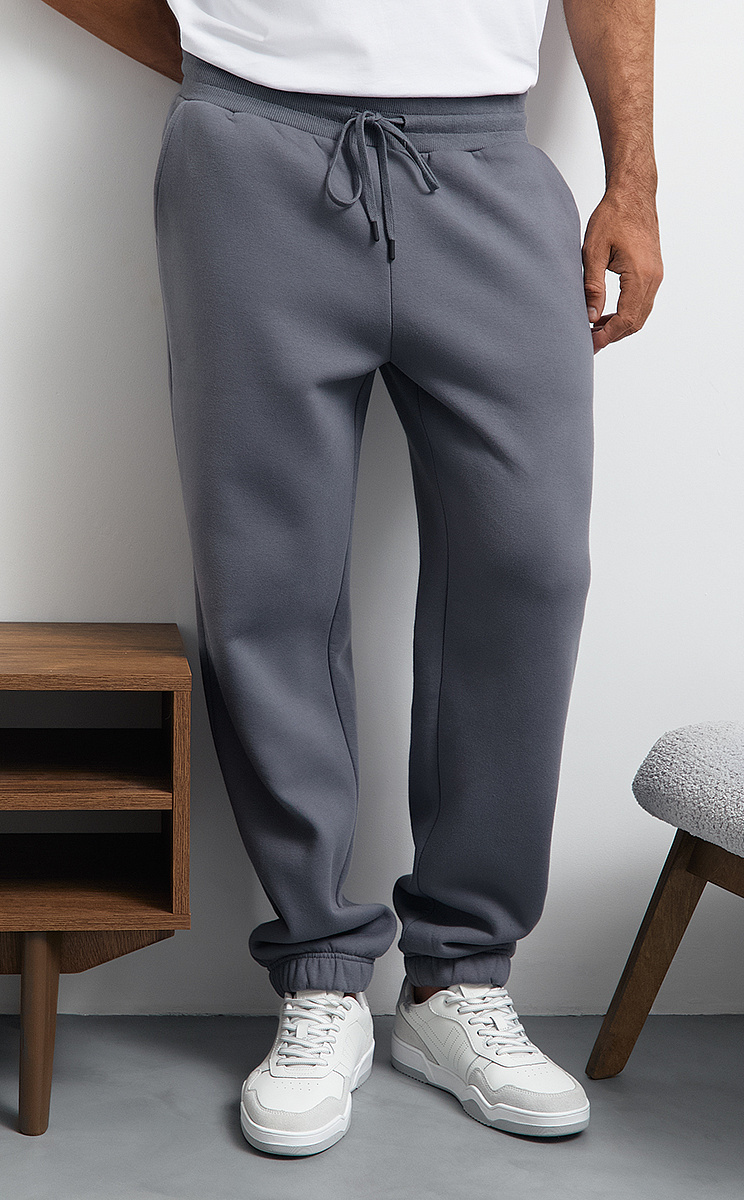 OmU 3235С Брюки джоггеры муж. утепленные, CO+PE, OMSA