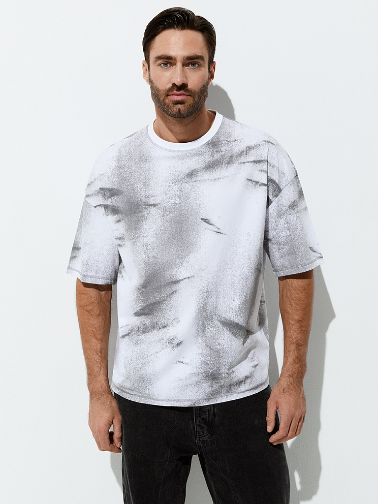 OmU 14500ST Футболка мужская OVERSIZE (варёнка), CO, OMSA
