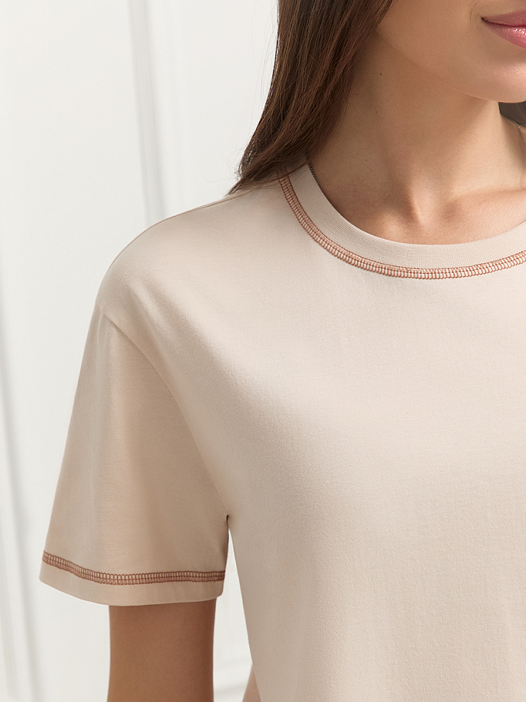 OmD 0235D FIERA Пижама жен. (Футболка + шорты), СО, OMSA