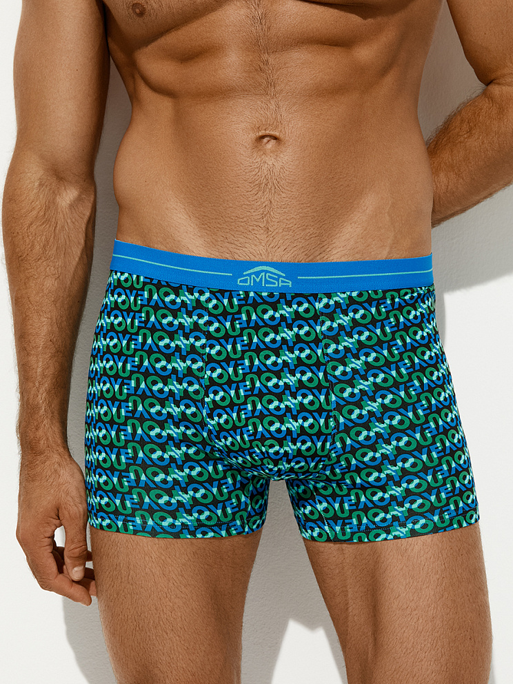  OmU 1234-25B Emotion Боксеры муж. с откр.резинкой, CO, OMSA