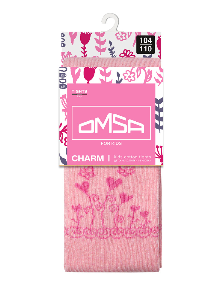 OMSA kids Collant  12Р21-2 с рисунком (бабочки), OMSA