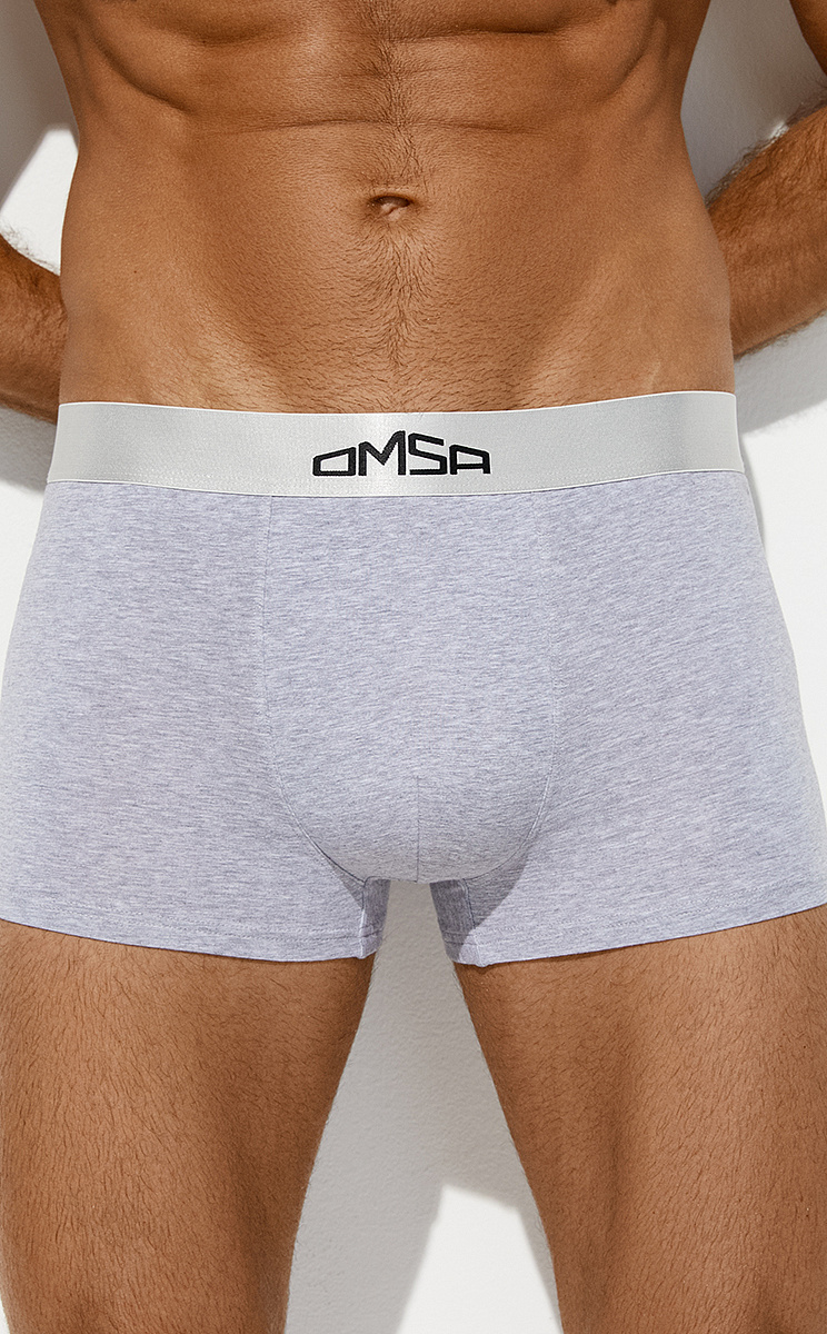 OmB 1265 Боксеры укор. муж. с откр. широкой резинкой, CO, OMSA