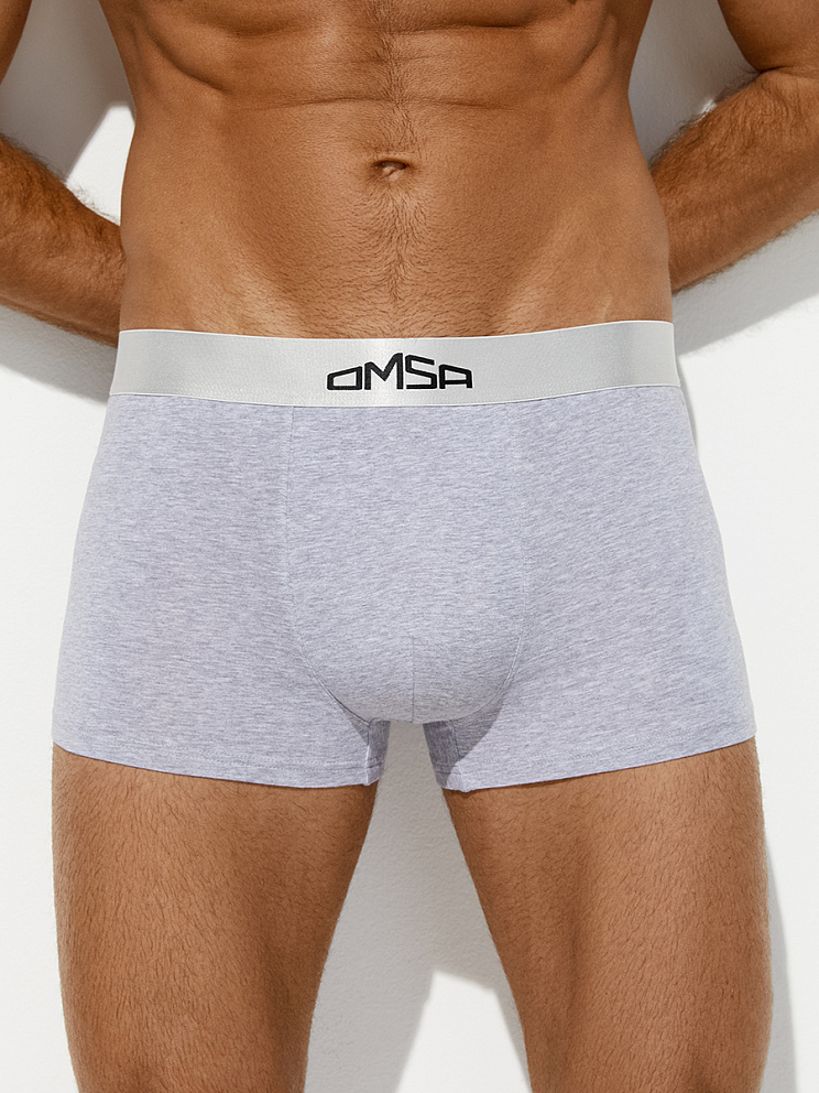 OmB 1265 Боксеры укор. муж. с откр. широкой резинкой, CO, OMSA