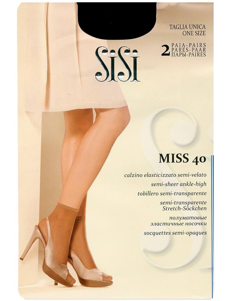 calz. MISS 40 (носки - 2 пары), SISI