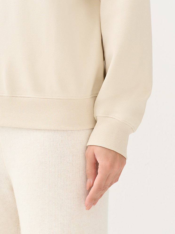 OmD 1912С Свитшот жен. свобод/кроя, CO+EL, OMSA