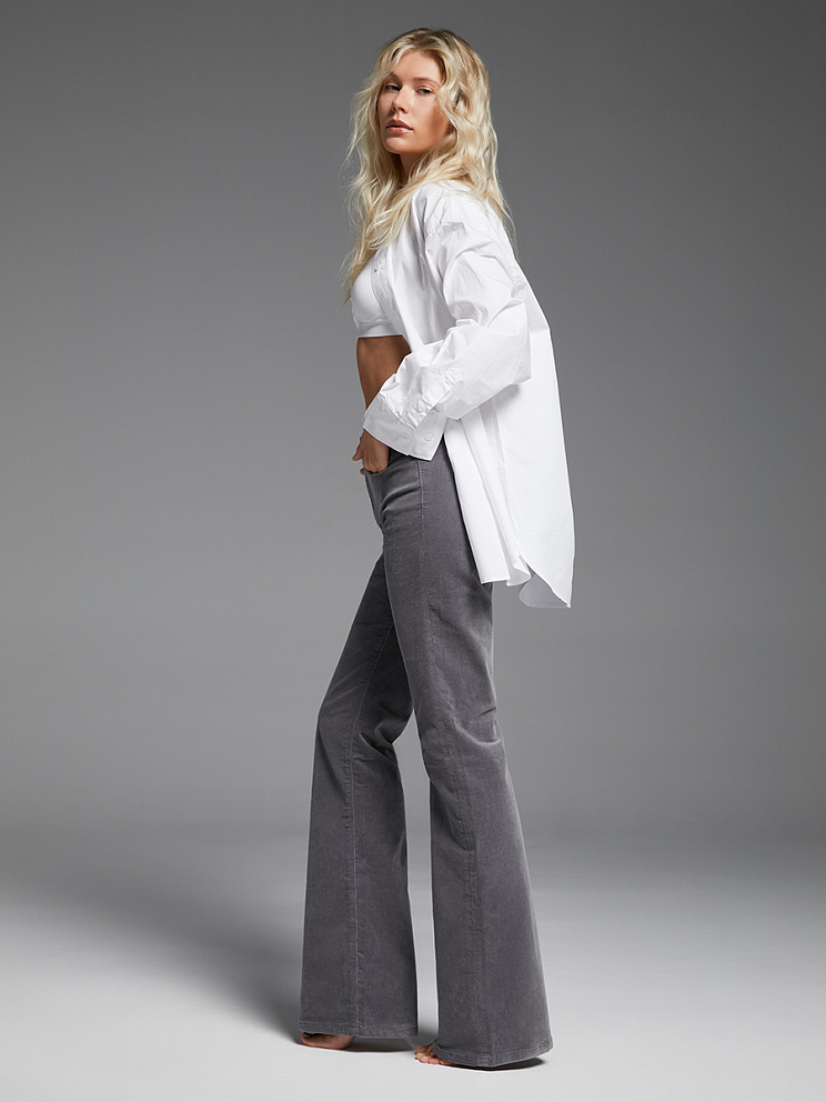 OmD 130 FLARE CUT Брюки вельвет жен., OMSA