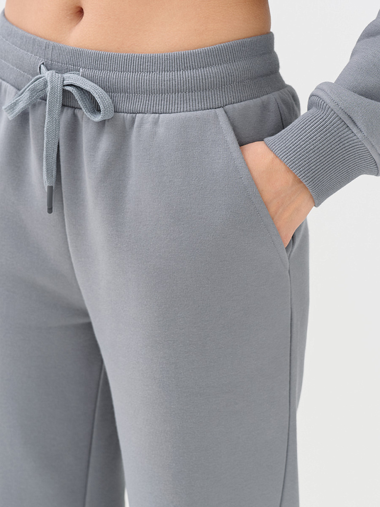 OmD 3235С Брюки джоггеры жен. утепленные, CO+PE, OMSA