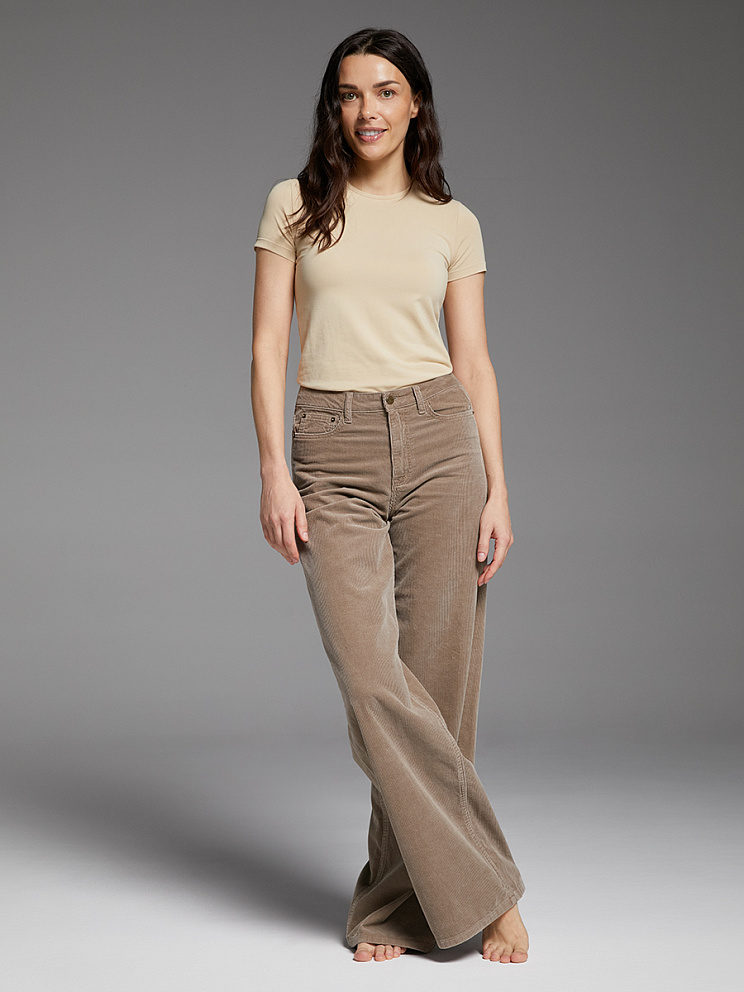 OmD 150 WIDE LEG Брюки вельвет жен., OMSA