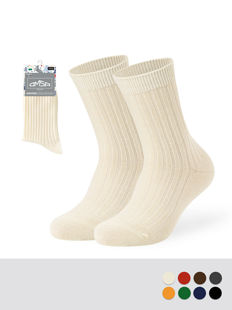 OMSA kids   Calzino 21C06 с шерстью, WO , OMSA