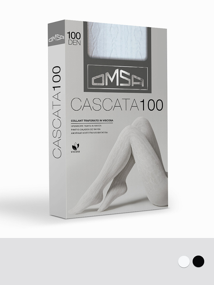 CASCATA 100 (вискоза с косичками), OMSA
