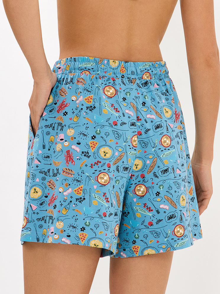DMi 0235D MATTINA Пижама жен. (Футболка + Шорты), СО, MINIMI