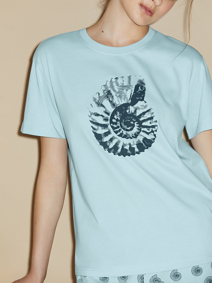OmD 0226D NAUTILUS Пижама жен. (Футболка + Брюки), СО, OMSA