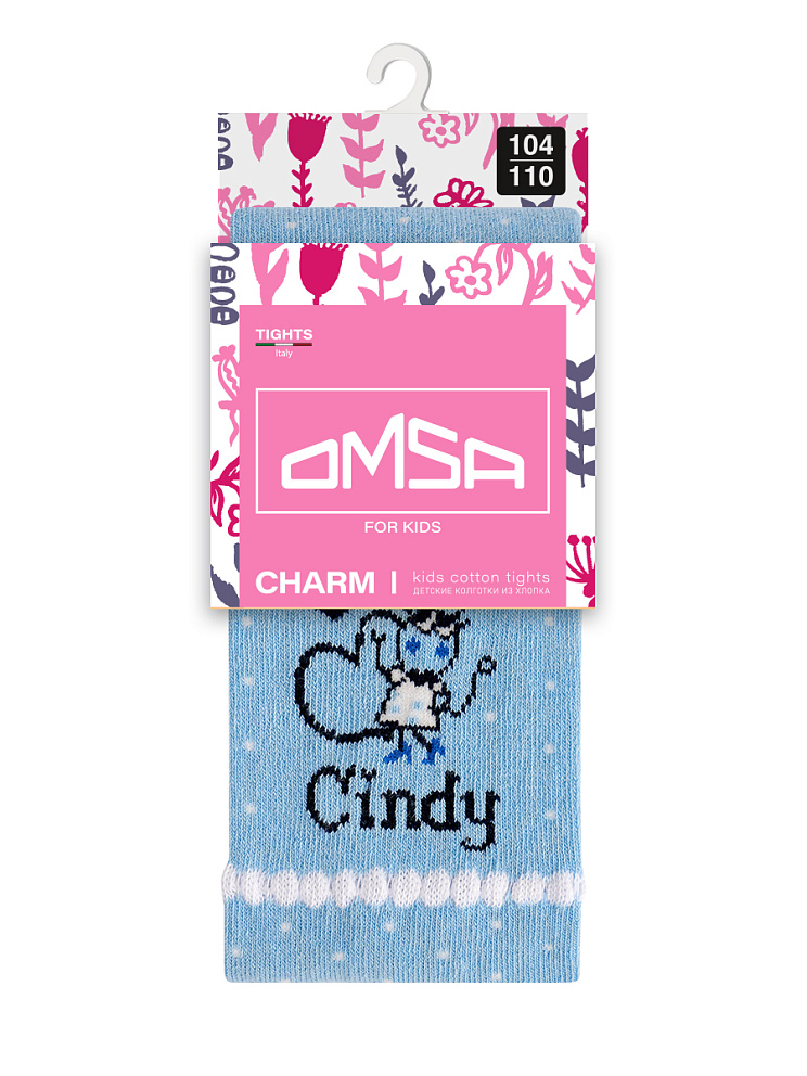 OMSA kids Collant  12Р33-1 с рисунком (Cindy), OMSA