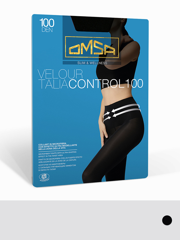 VELOUR TALIA CONTROL 100  (утяжка талии микрофибра), OMSA
