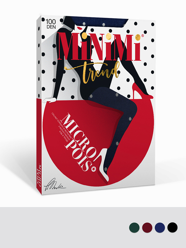 MICRO POIS 100 (микрофибра в горошек), MINIMI