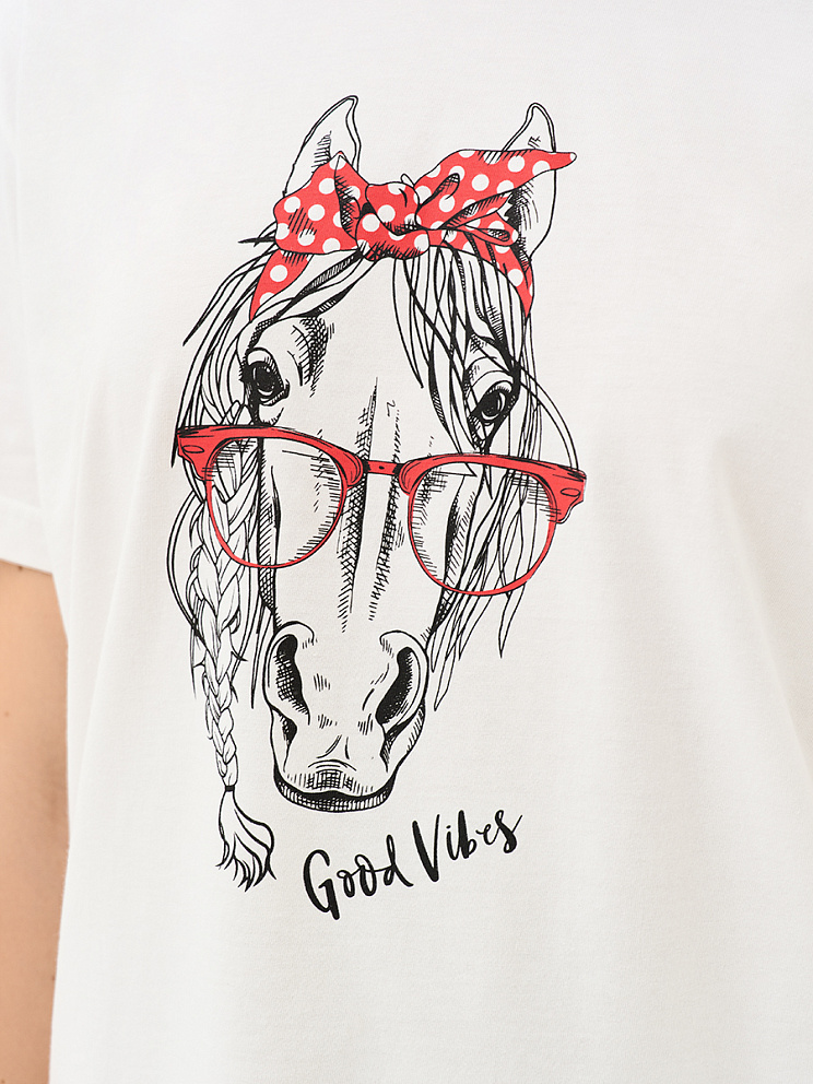 OmD 0235D CAVALLINO Пижама жен. (Футболка + шорты), СО, OMSA