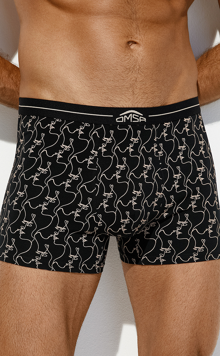  OmU 1234-25B Emotion Боксеры муж. с откр.резинкой, CO, OMSA