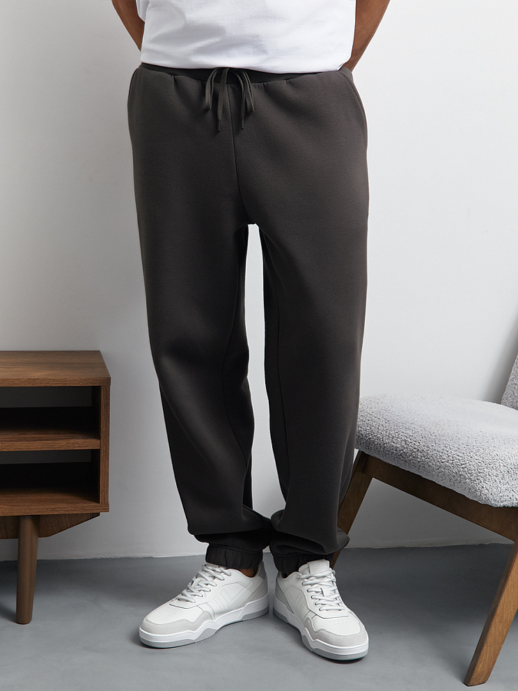 OmU 3235С Брюки джоггеры муж. утепленные, CO+PE, OMSA