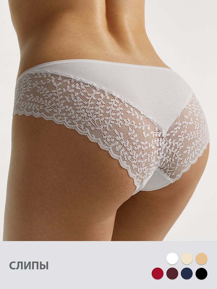 Mi 2213B Classic Трусы Slip (кружево), CO (BO224), MINIMI