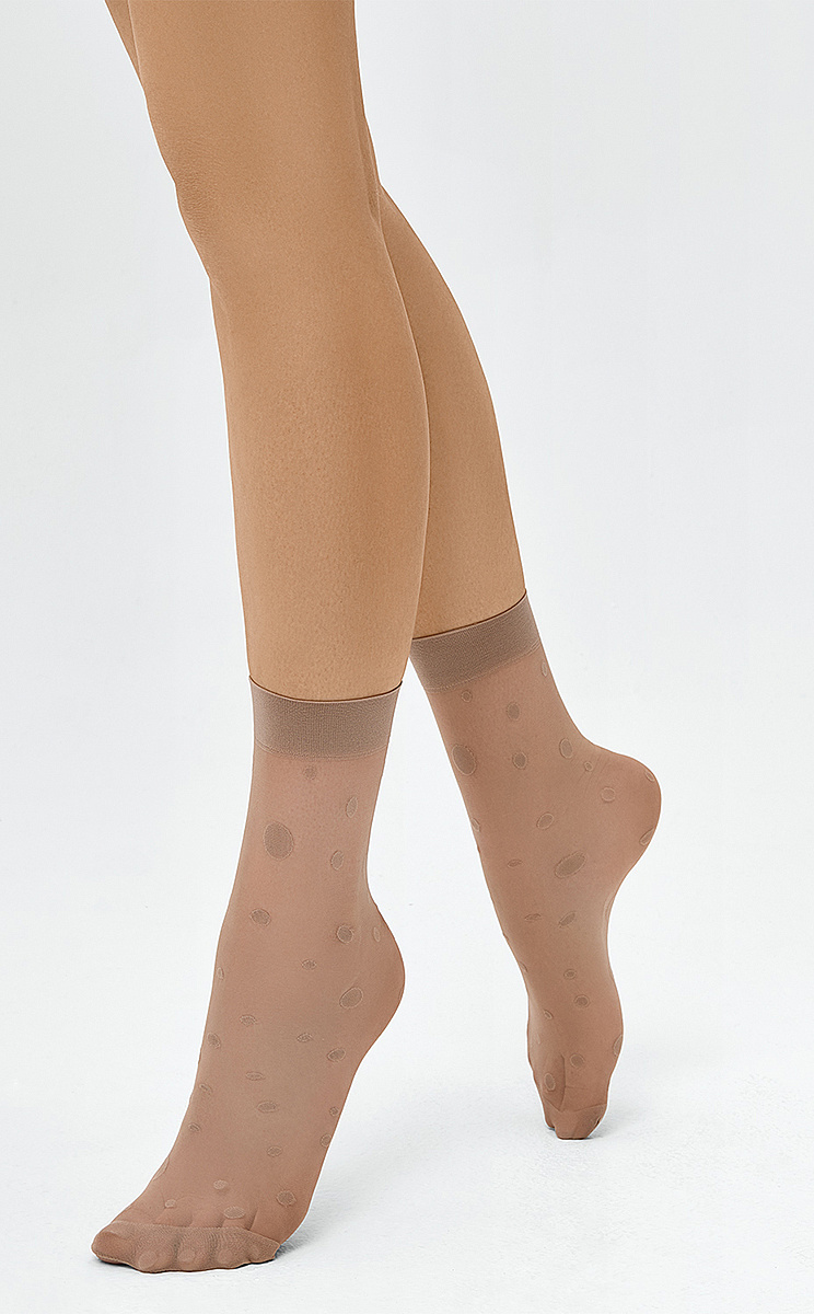calz. REGINA 20 носки (горошек разного размера), MINIMI