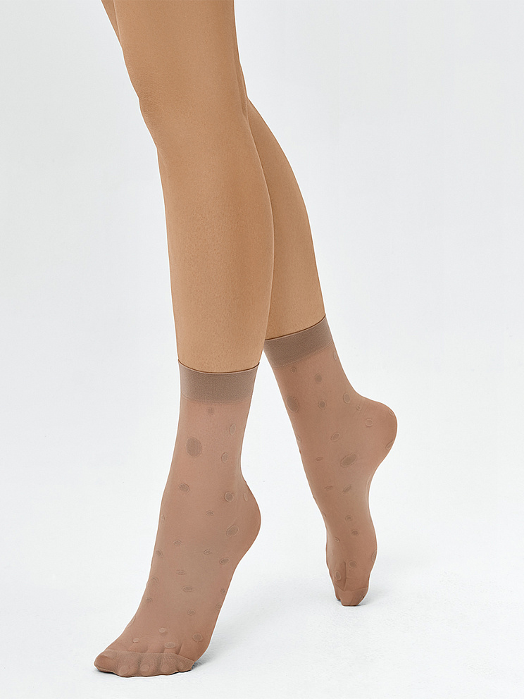 calz. REGINA 20 носки (горошек разного размера), MINIMI