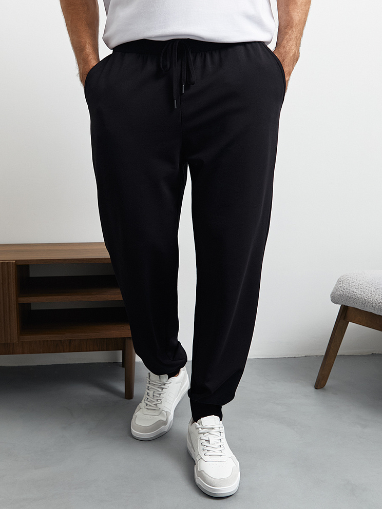 OmU 3231С Брюки джоггеры муж. на манжетах, CO+EL, OMSA