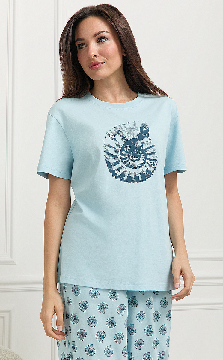 OmD 0226D NAUTILUS Пижама жен. (Футболка + Брюки), СО, OMSA