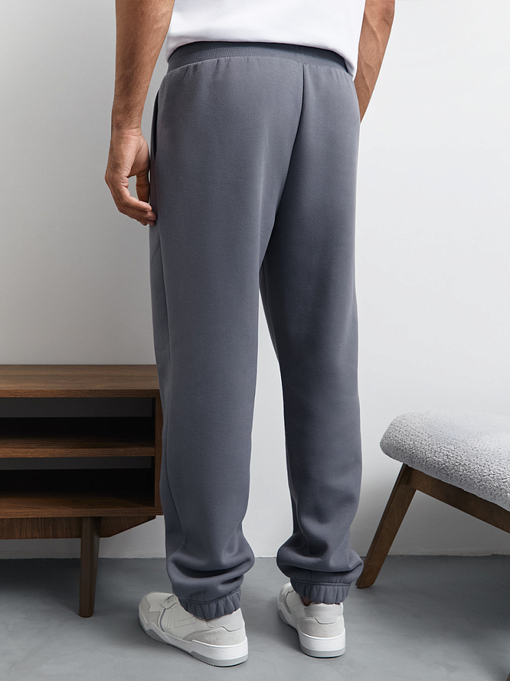 OmU 3235С Брюки джоггеры муж. утепленные, CO+PE, OMSA