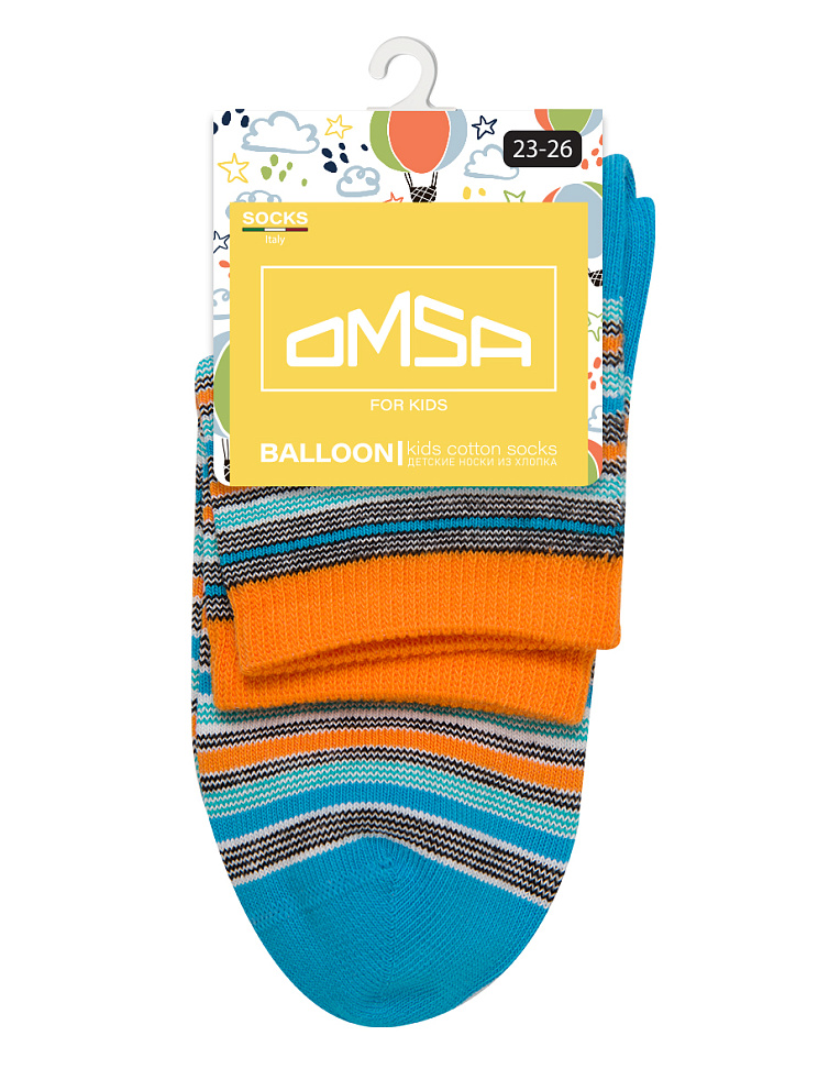 OMSA kids   Calzino 21P12 в полоску, OMSA