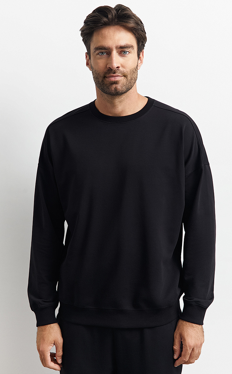 OmU 1912С Свитшот муж. свобод/кроя, CO+EL, OMSA