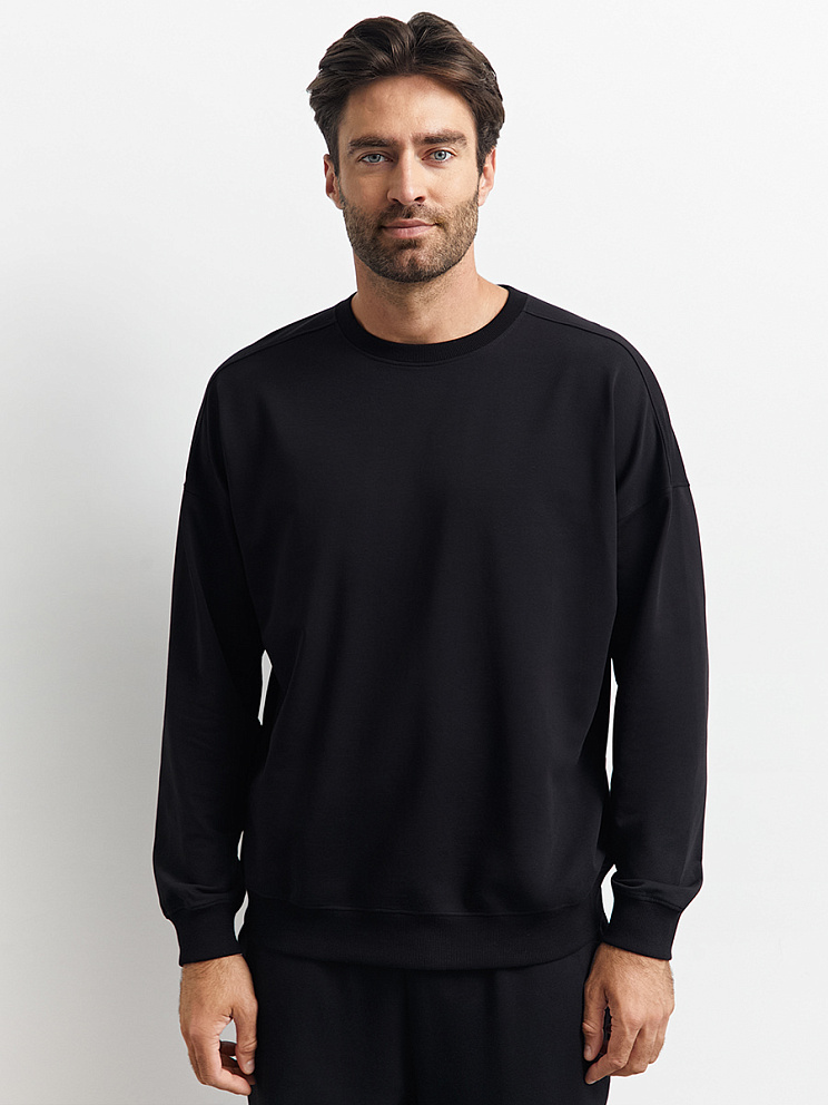 OmU 1912С Свитшот муж. свобод/кроя, CO+EL, OMSA