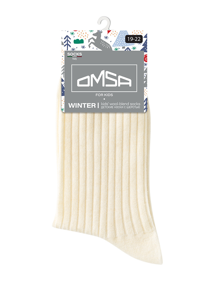 OMSA kids   Calzino 21C06 с шерстью, WO , OMSA
