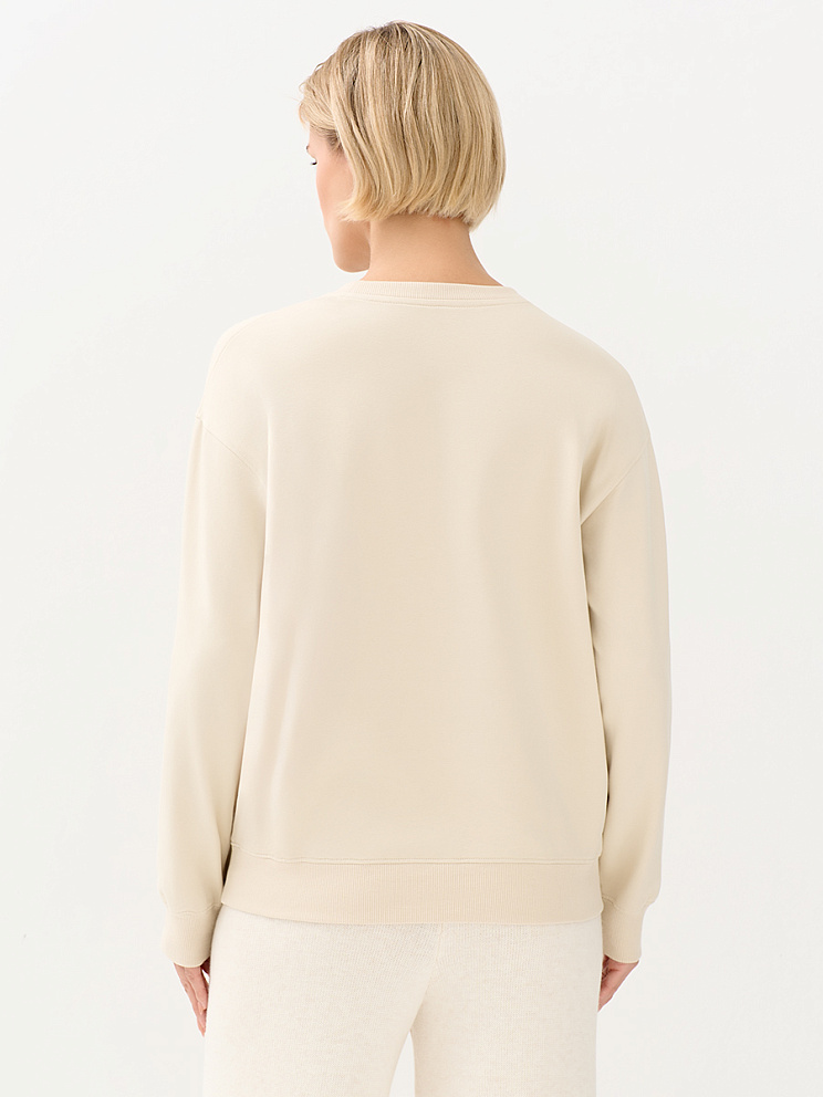 OmD 1912С Свитшот жен. свобод/кроя, CO+EL, OMSA