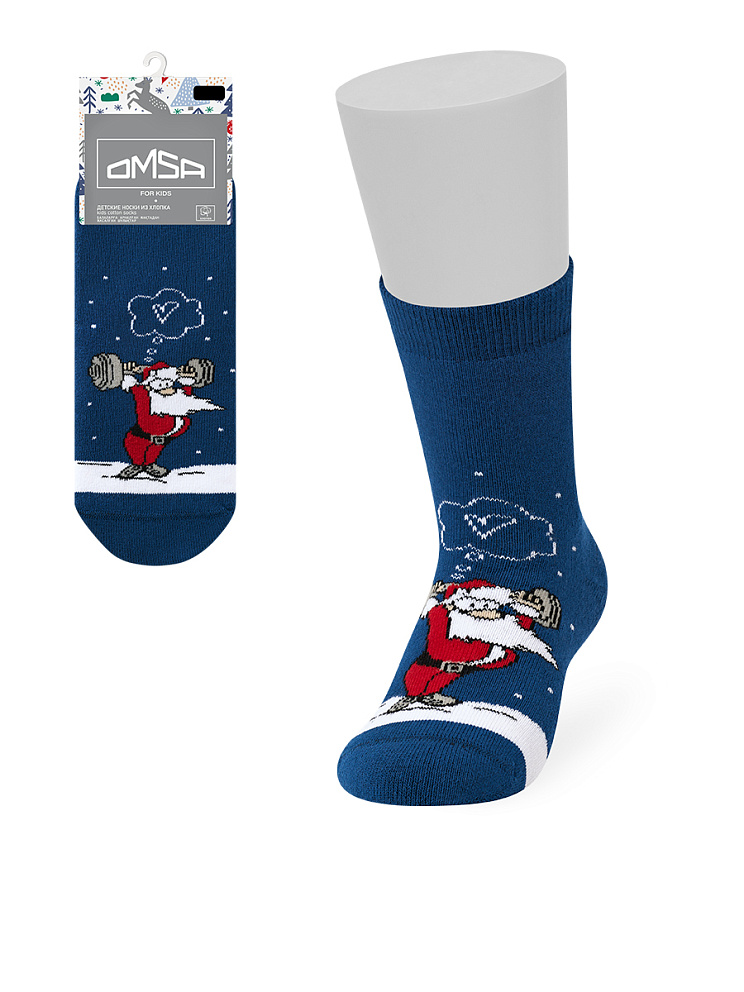 OMSA kids   Calzino 21N66 плюш (Зимний спорт), OMSA