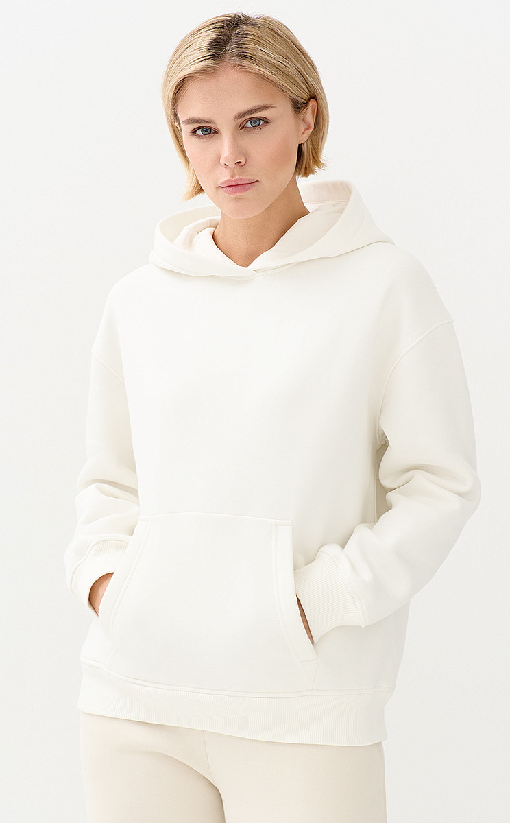 OmD 2045С Худи жен. OVERSIZE утепленное, CO+PE, OMSA