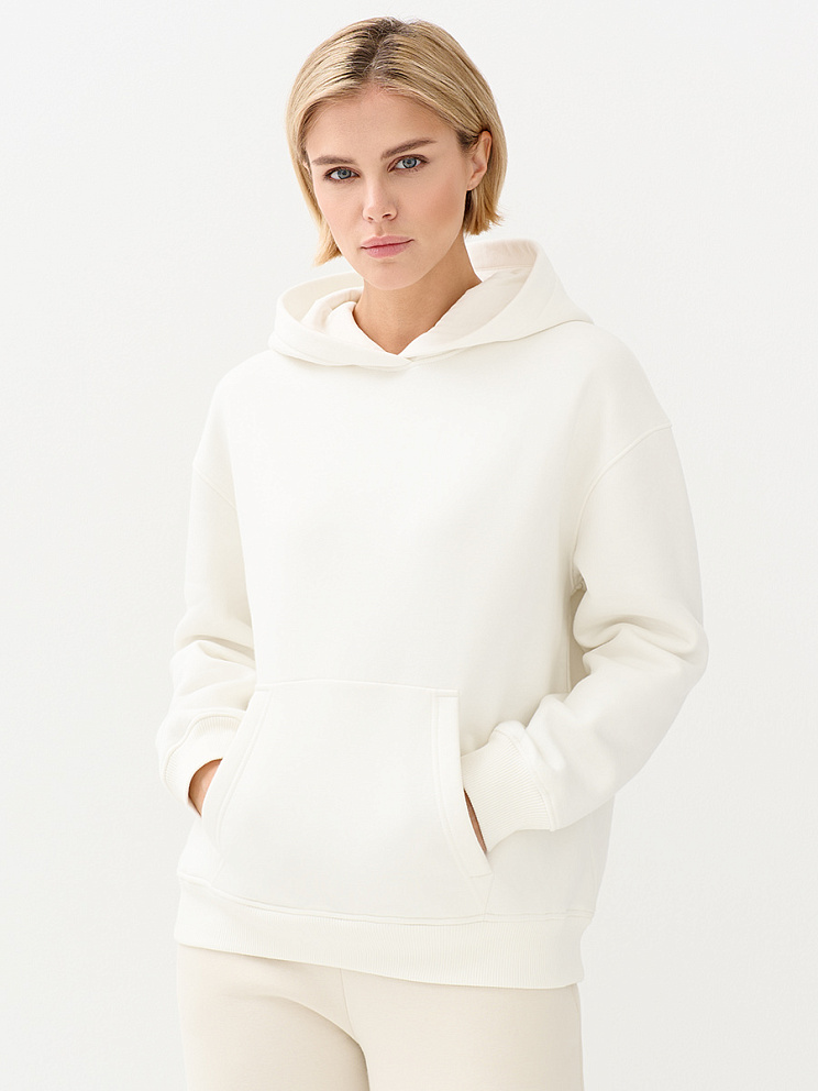 OmD 2045С Худи жен. OVERSIZE утепленное, CO+PE, OMSA