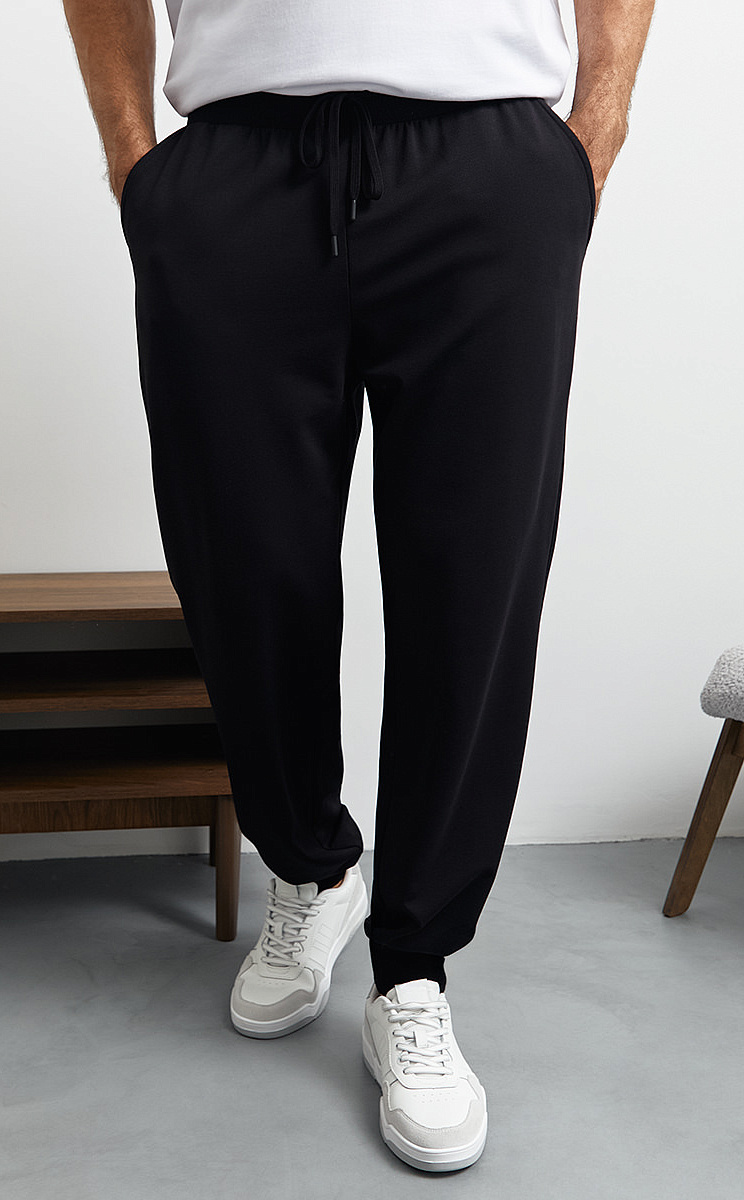 OmU 3231С Брюки джоггеры муж. на манжетах, CO+EL, OMSA