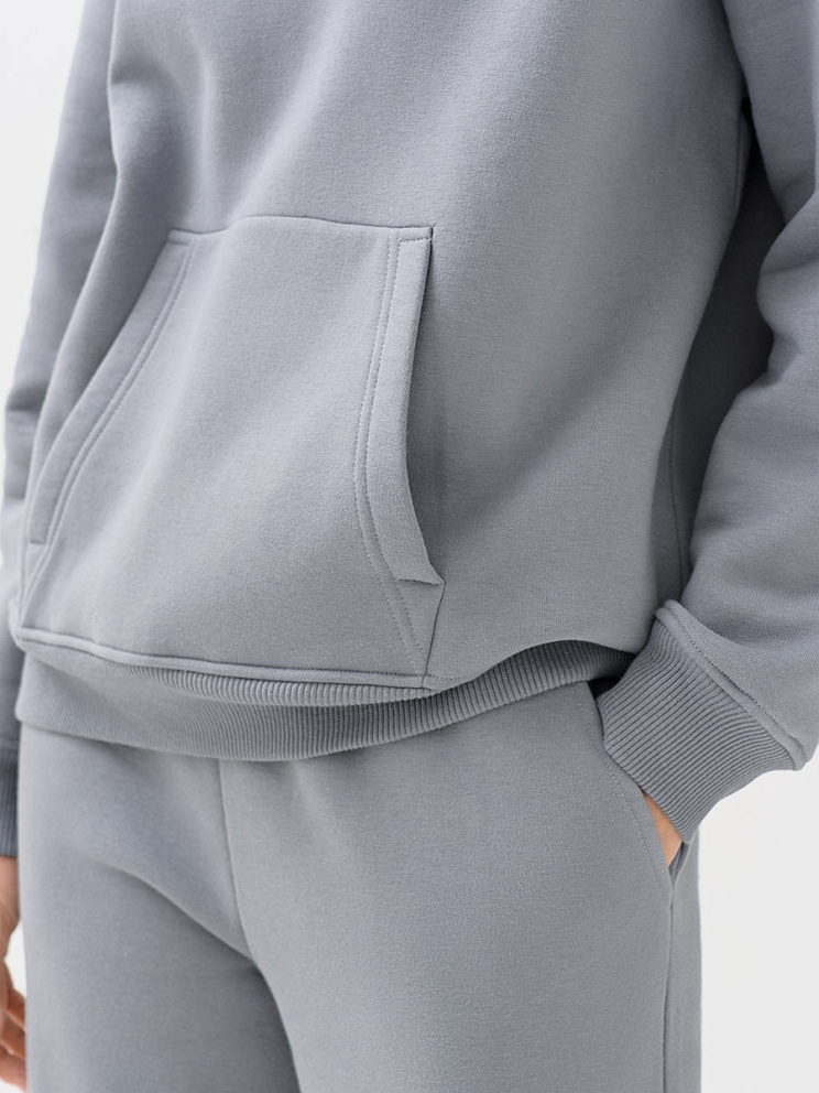 OmD 2045С Худи жен. OVERSIZE утепленное, CO+PE, OMSA