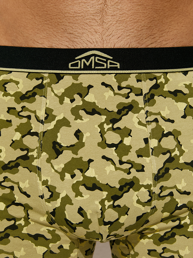  OmU 1234-25B Courage Боксеры муж. с откр.резинкой, CO, OMSA