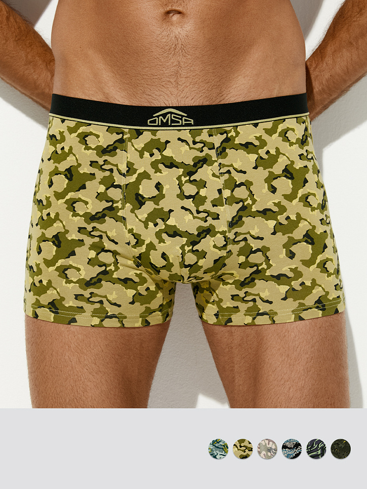  OmU 1234-25B Courage Боксеры муж. с откр.резинкой, CO, OMSA